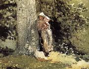 Winslow Homer Tired state Spain oil painting artist